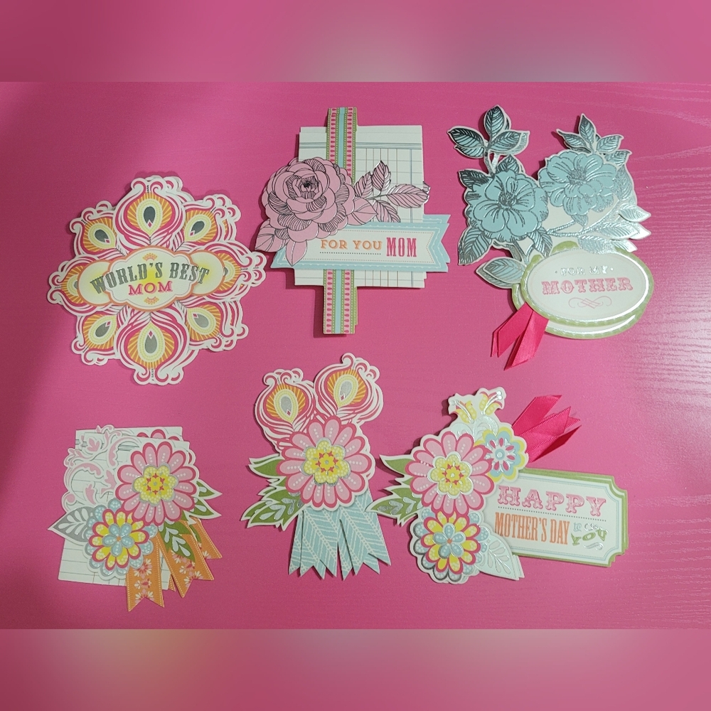 Anna Griffin Mom Collage Card Toppers (0247)